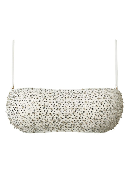 Embroidered Bikini Top