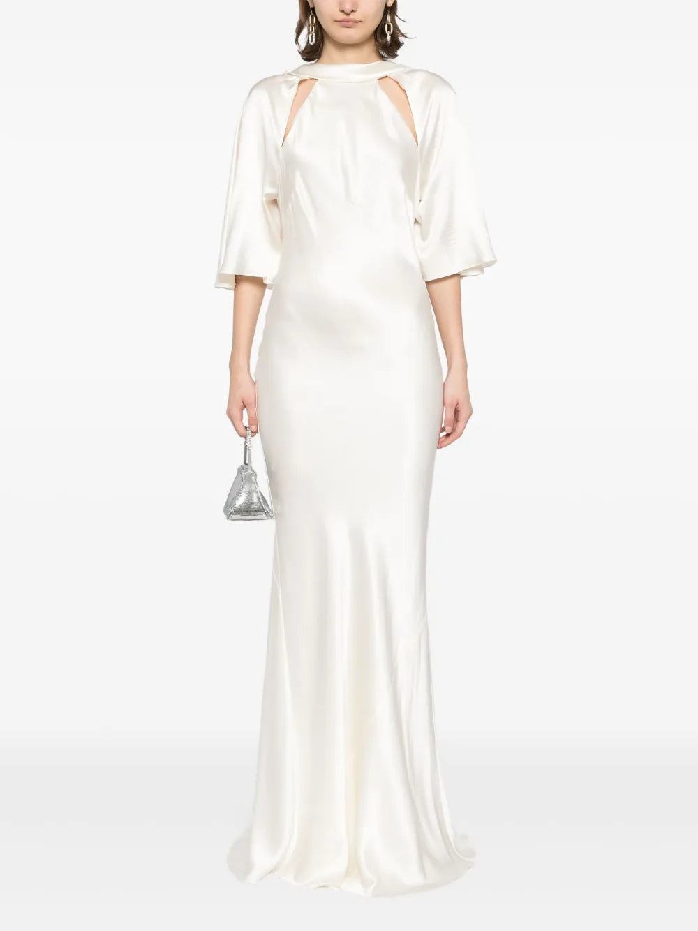 Backless Halter-Neck Gown
