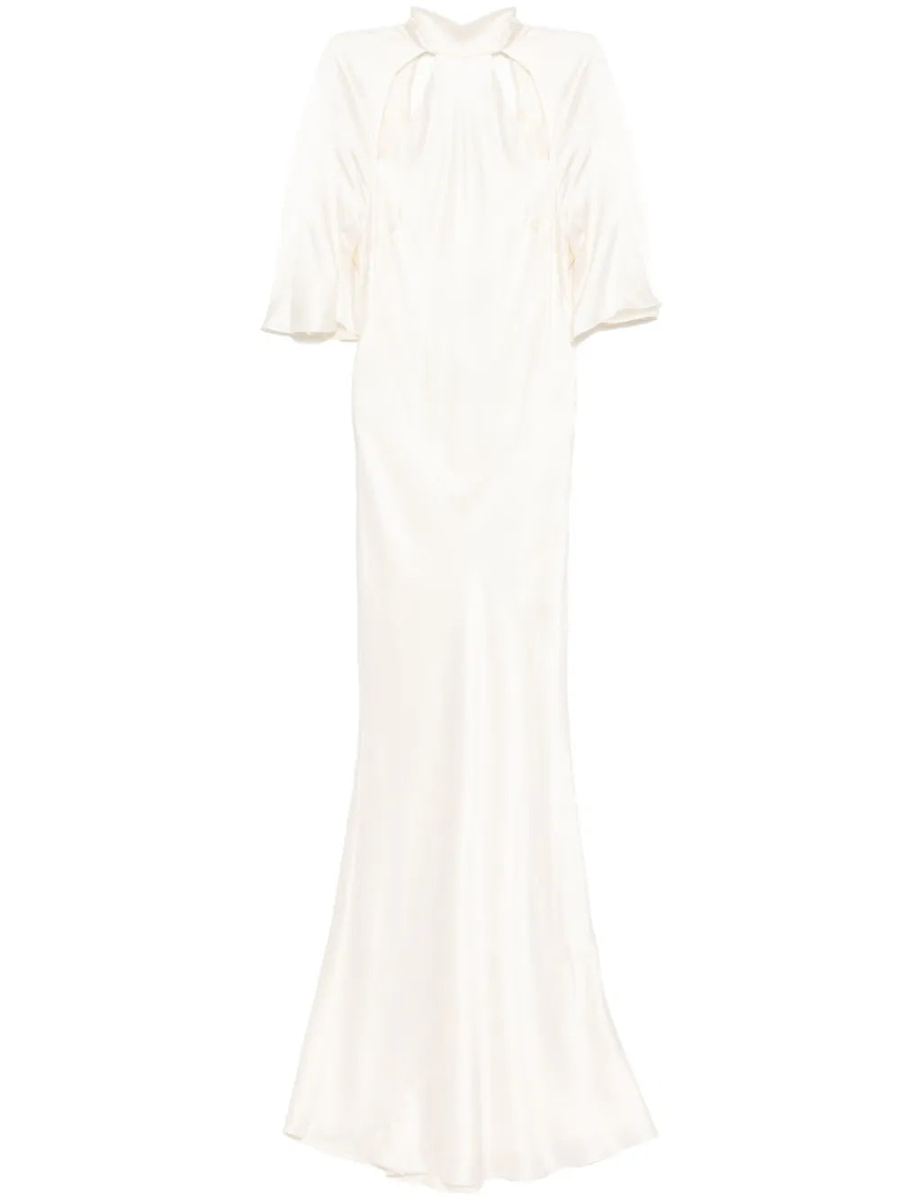Backless Halter-Neck Gown
