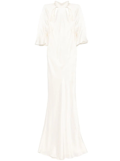 Backless Halter-Neck Gown