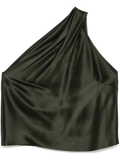 Asymmetrical Halter Neck Top