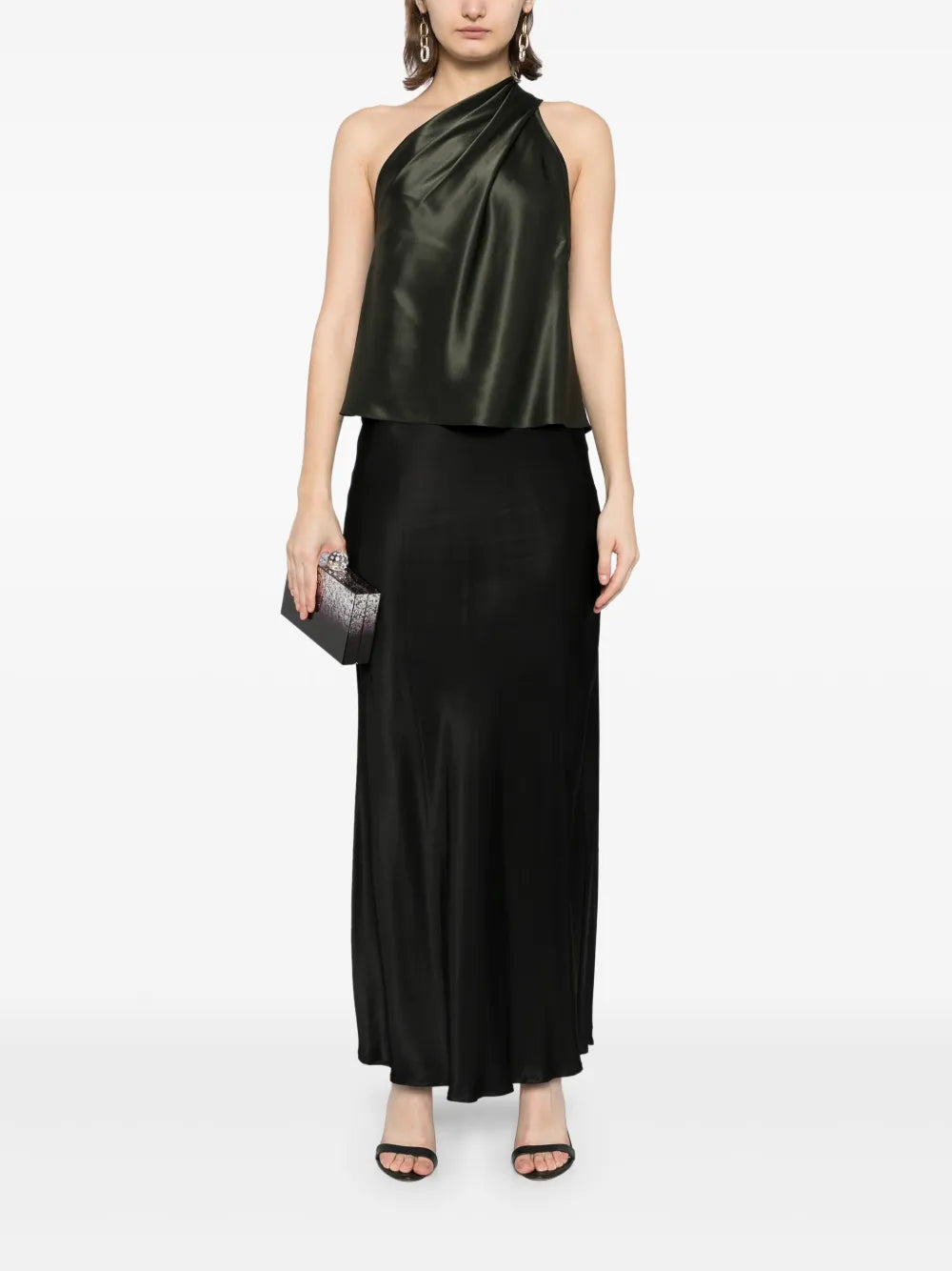 Asymmetrical Halter Neck Top