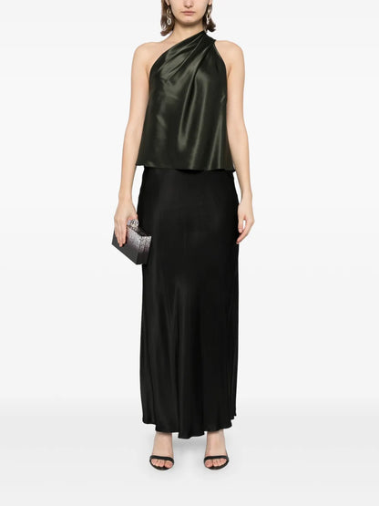 Asymmetrical Halter Neck Top