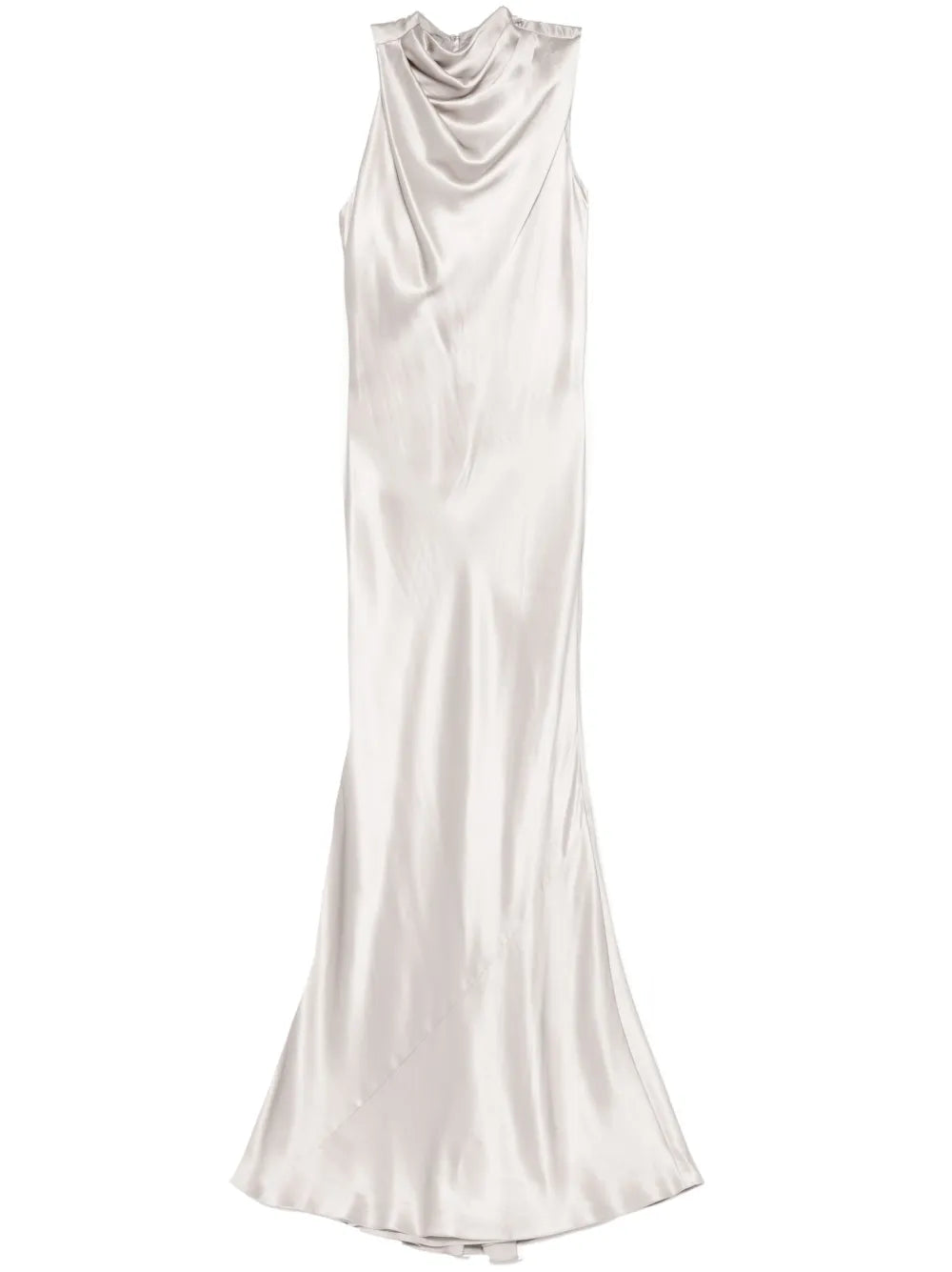 Ruffle Bias Gown
