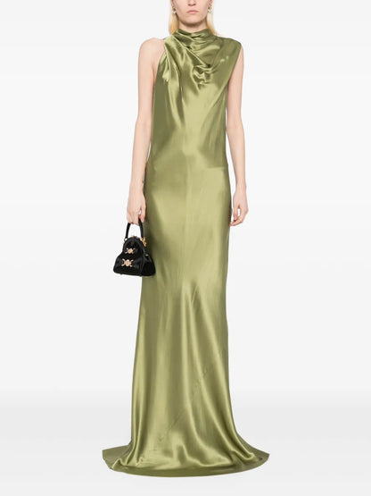 Sleeveless Silk Dress