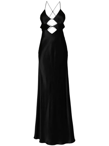 Cutout Detail Gown