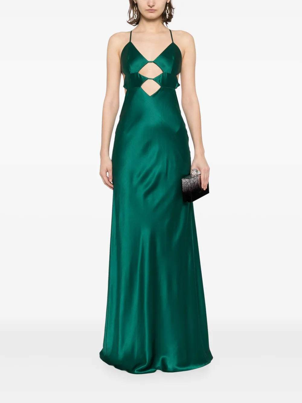 Cutout Detail Gown
