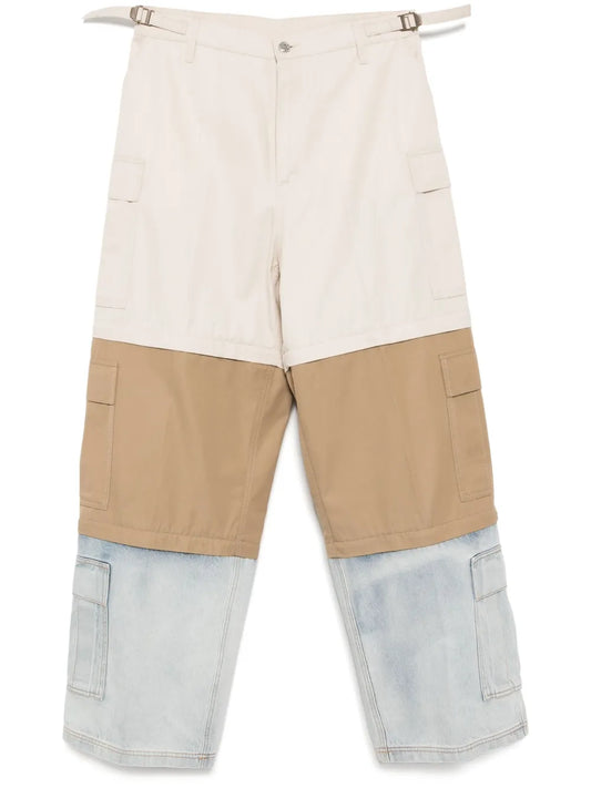Panelled Cargo Trousers