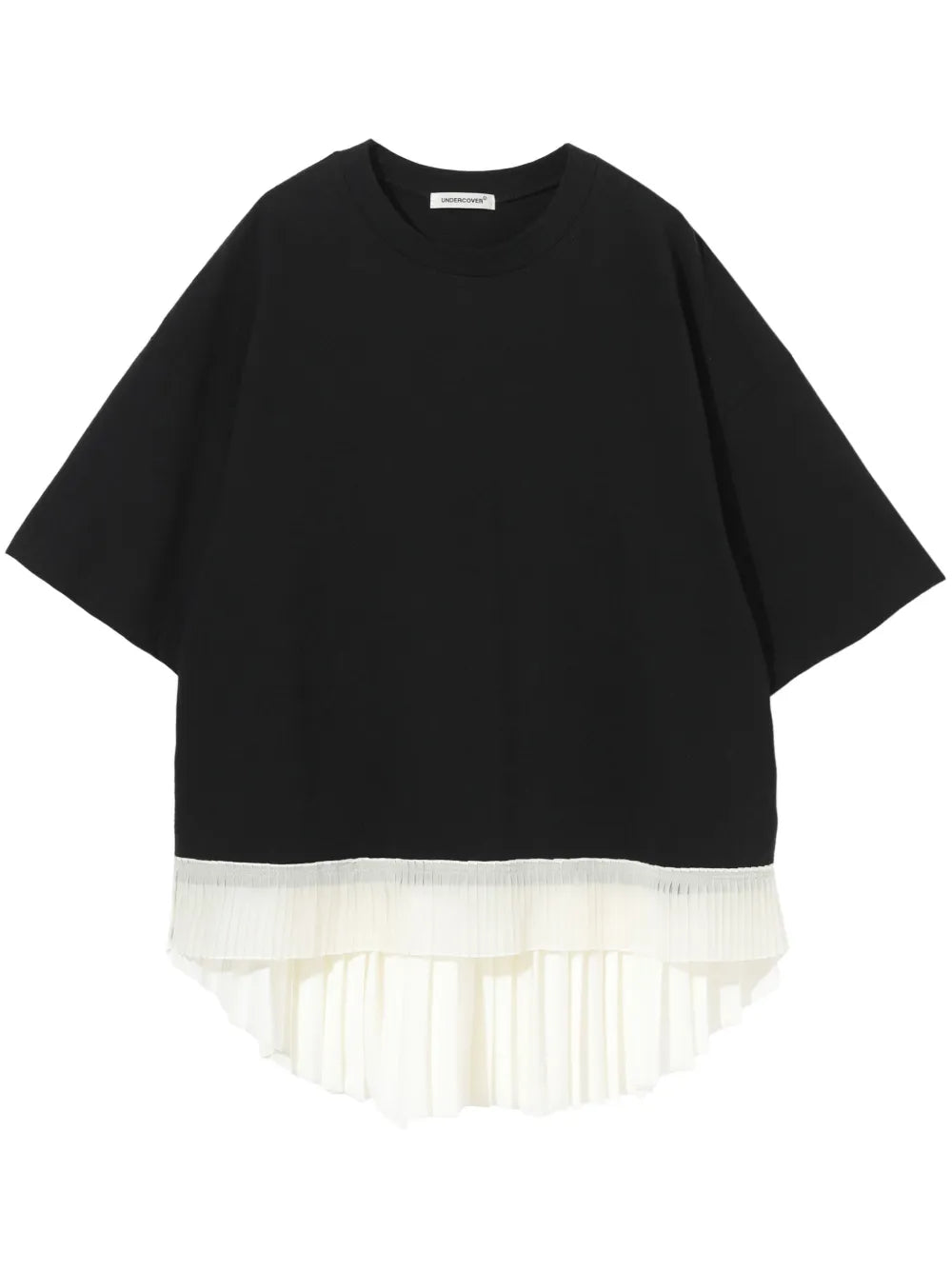 Pleated Hem T-Shirt