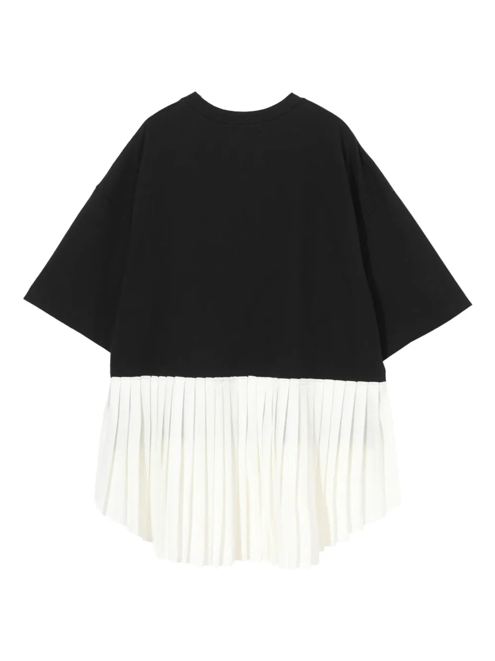 Pleated Hem T-Shirt