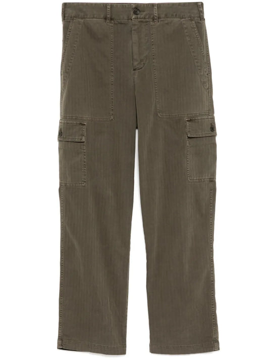 Herringbone Utility Trousers