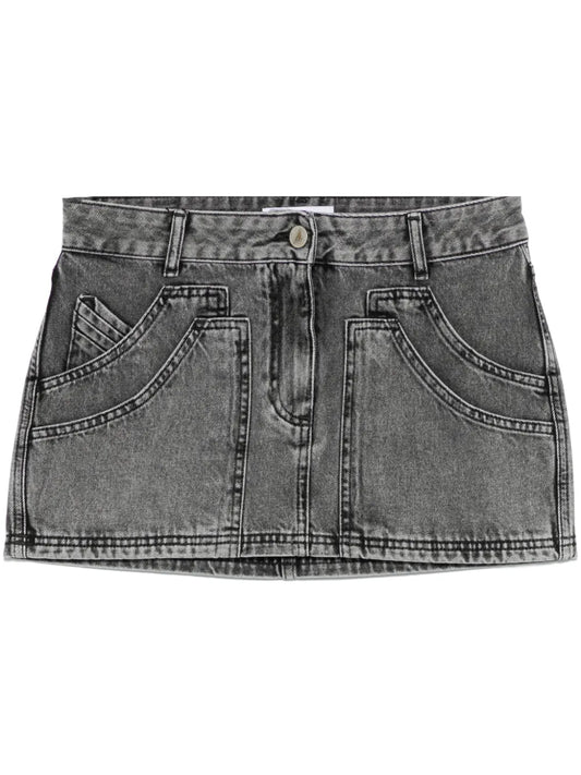 Denim Mini Skirt