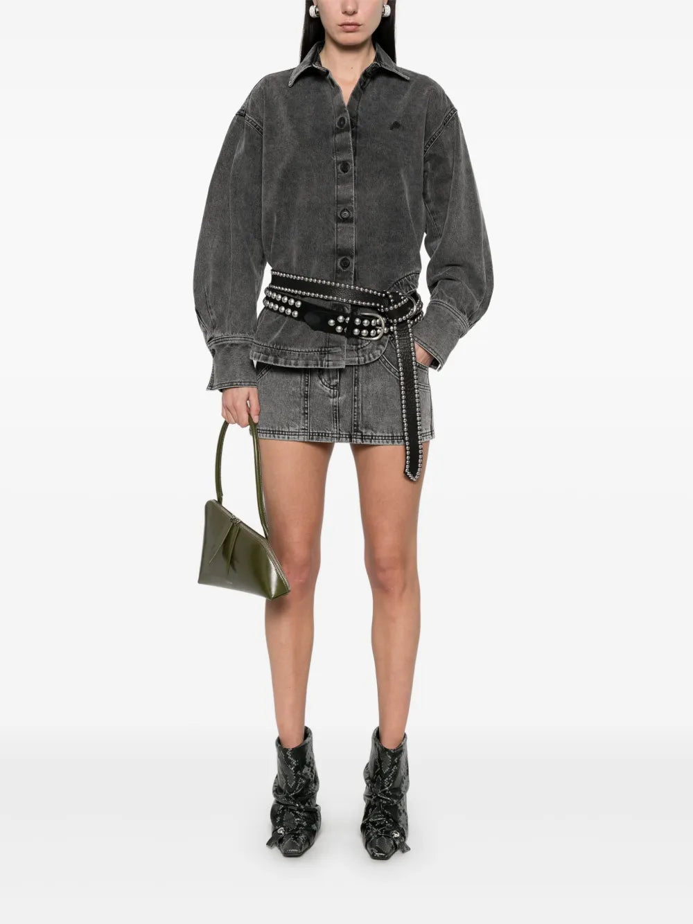 Denim Mini Skirt