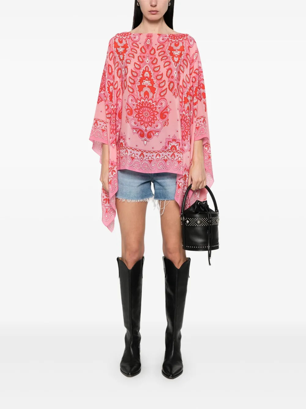 Paisley-Print Tunic