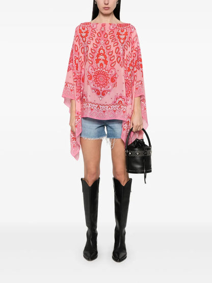 Paisley-Print Tunic