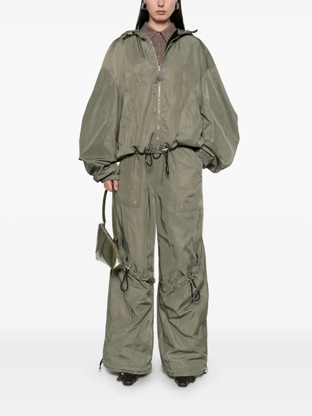 Hooded Bomber Jacket