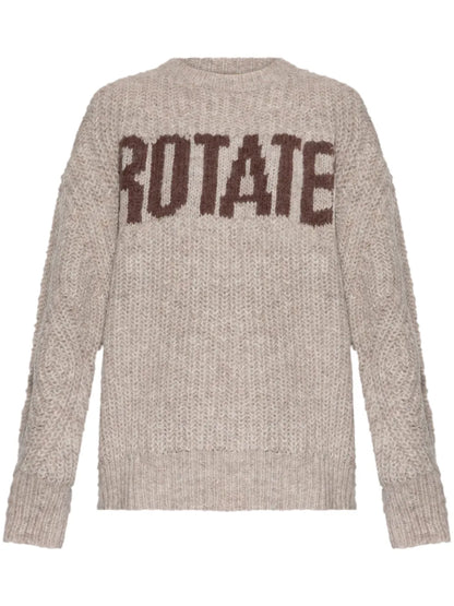 Logo-Intarsia Sweater