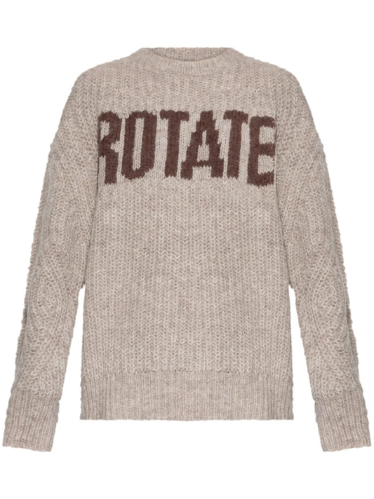 Logo-Intarsia Sweater