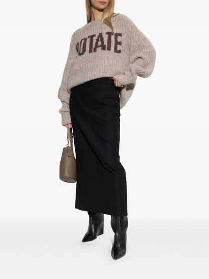 Logo-Intarsia Sweater