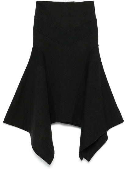 Panelled Midi Skirt