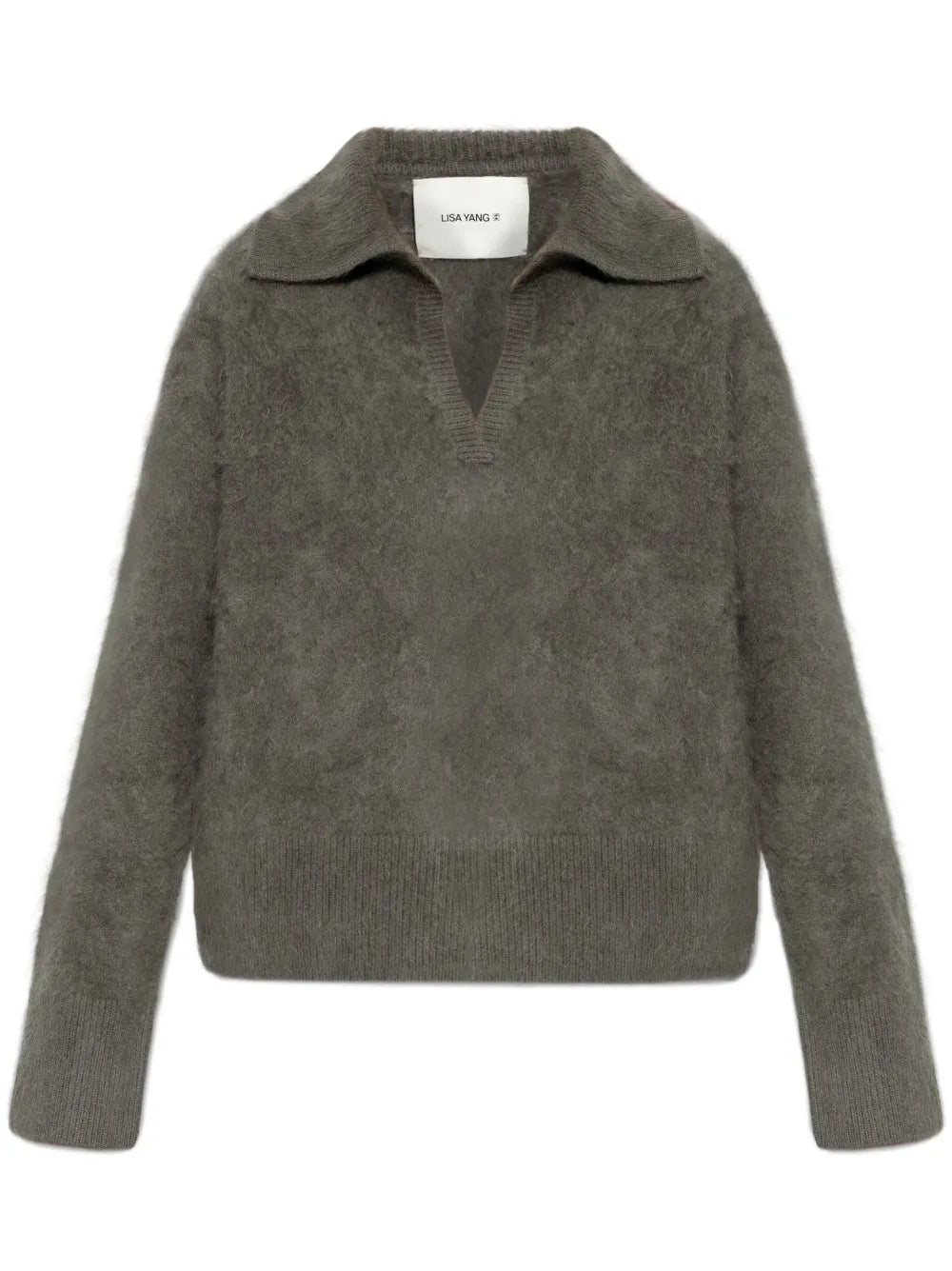 Brushed-Effect Sweater