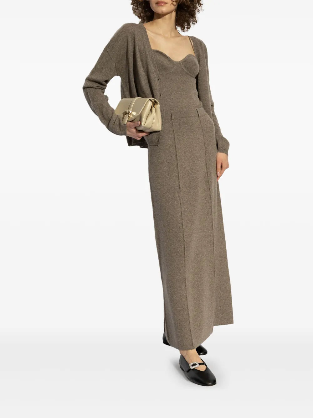 Cashmere Column Skirt