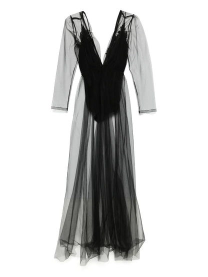 Tulle Maxi Dress