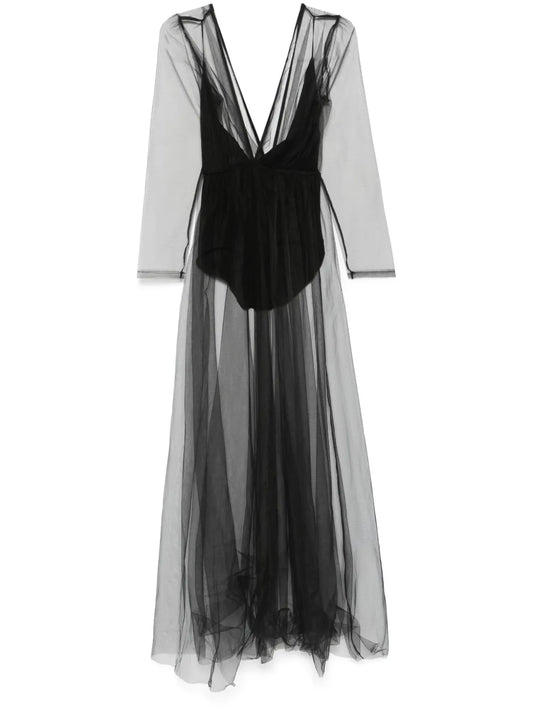 Mesh Maxi Dress