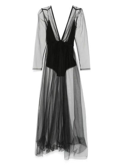 Mesh Maxi Dress