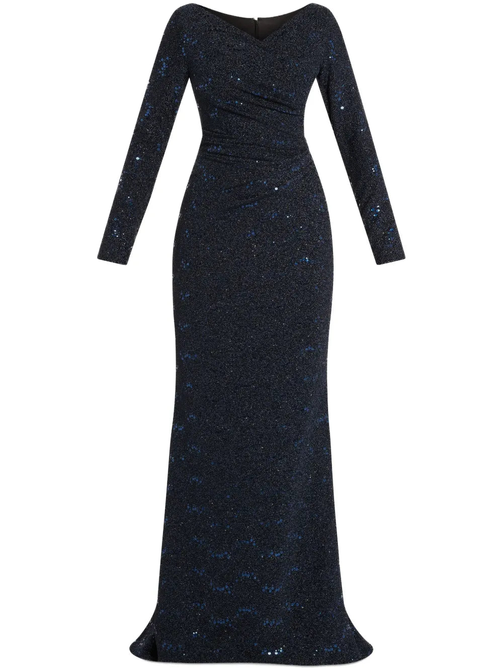 Sequin-Embellished Maxi Dress