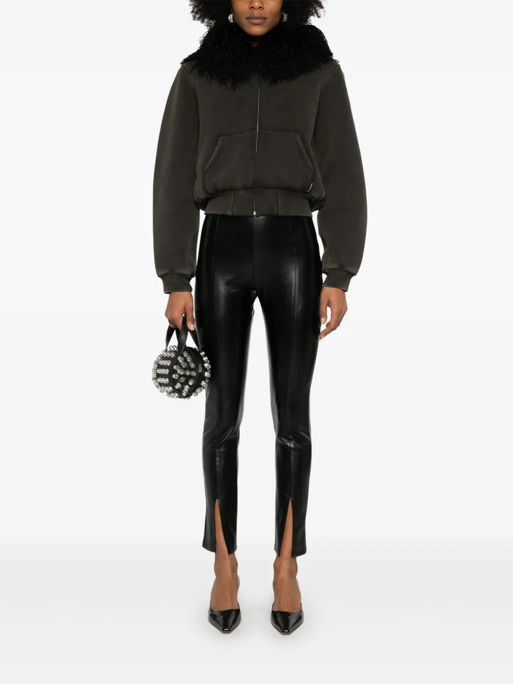 Faux-Leather Leggings