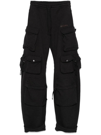Long Faded Track Pants