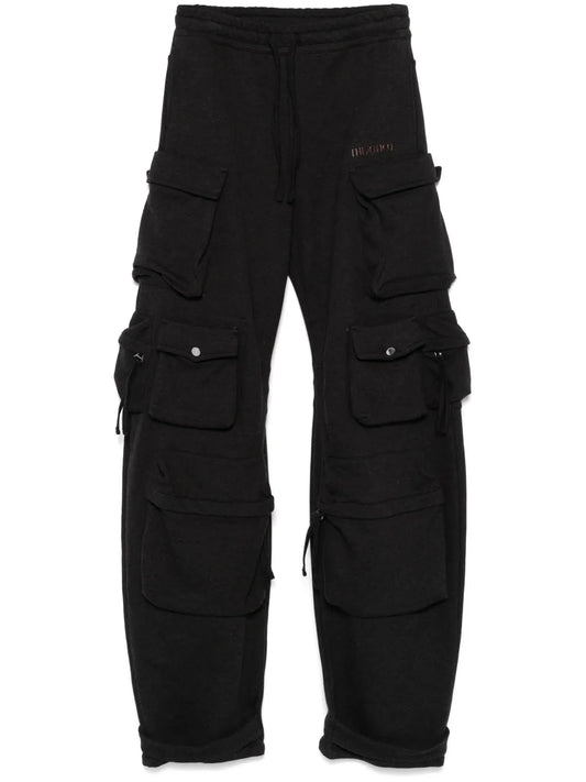 Long Faded Track Pants