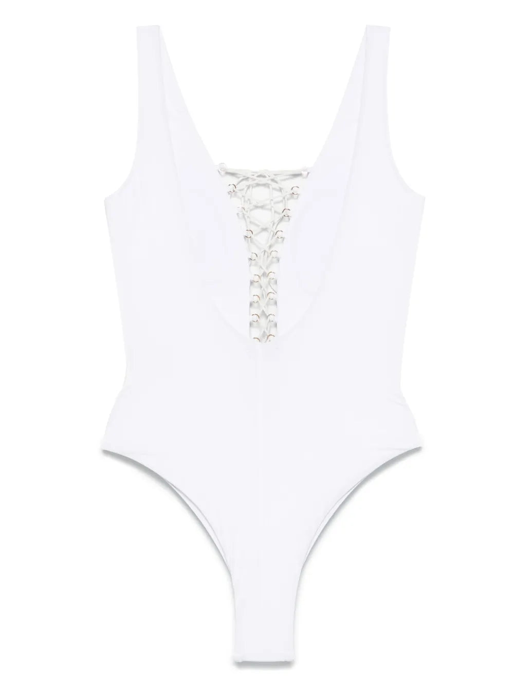 Lace-Up Swimsuit