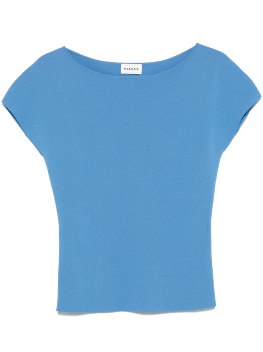 Fine-Knit T-Shirt