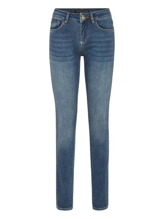 Stretch-Cotton Skinny Jeans