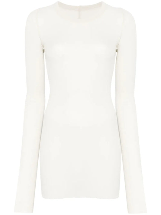Fine-Ribbed Top