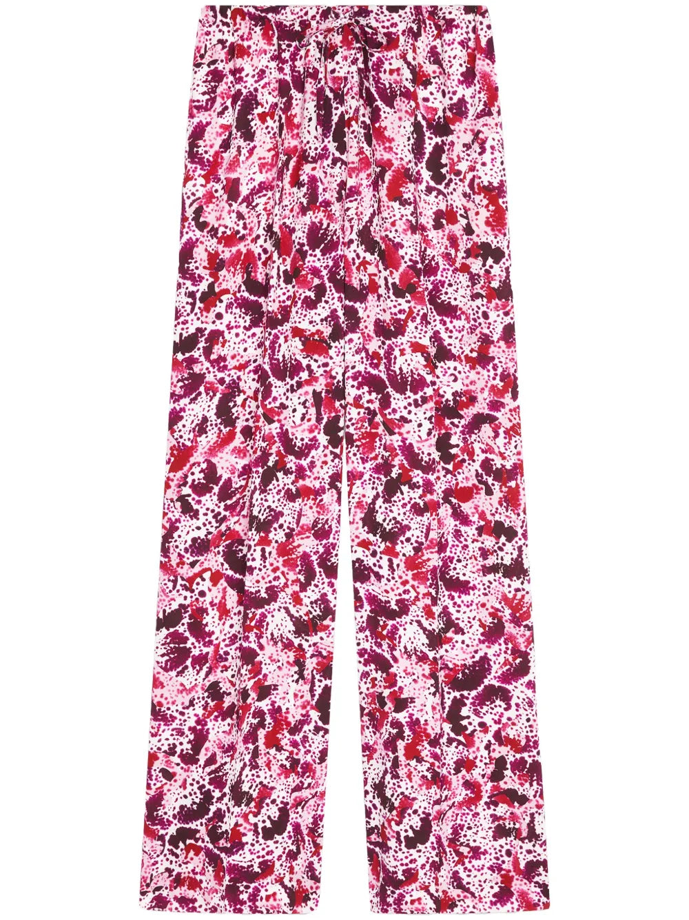 Graphic-Print Trousers