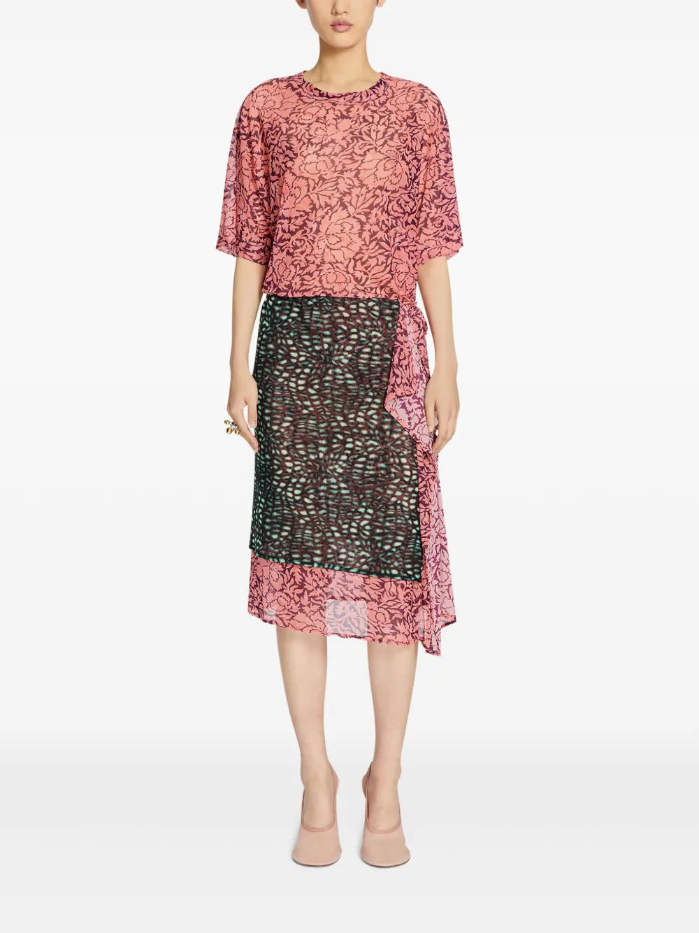 Floral-Print T-Shirt