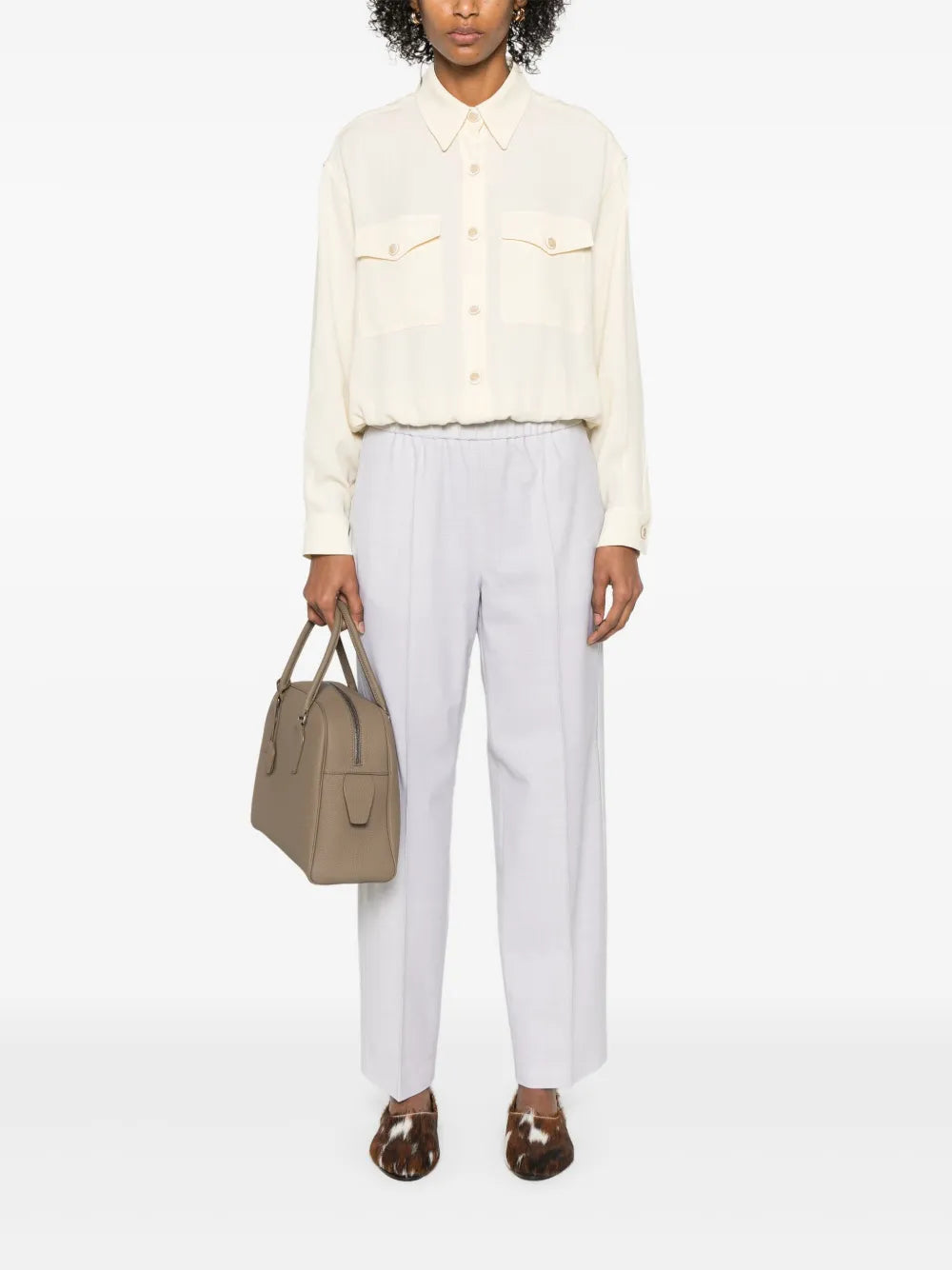 Bead-Detail Jacket