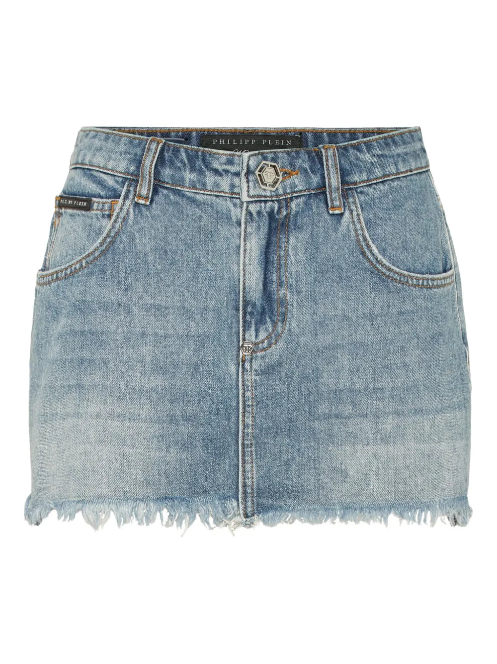 Fitted Denim Skirt