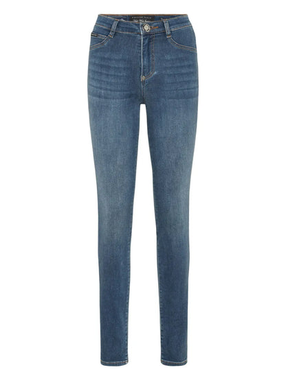 Stretch-Cotton Skinny Jeans