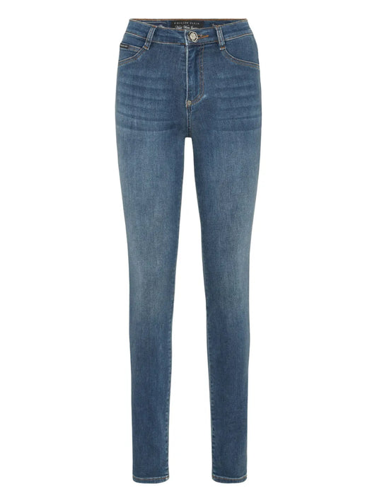 Stretch-Cotton Skinny Jeans