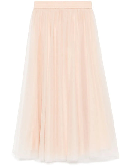 Tulle Midi Skirt