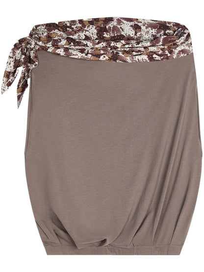 Contrasting Knot-Detail Top