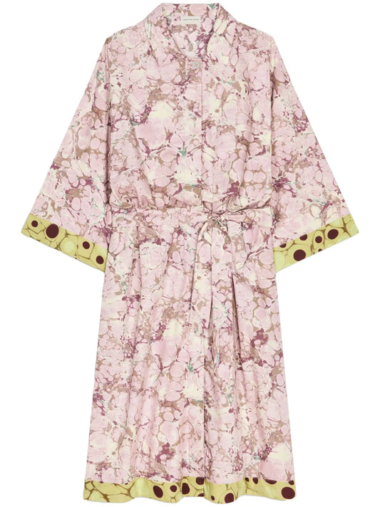 Floral-Print Shirtdress