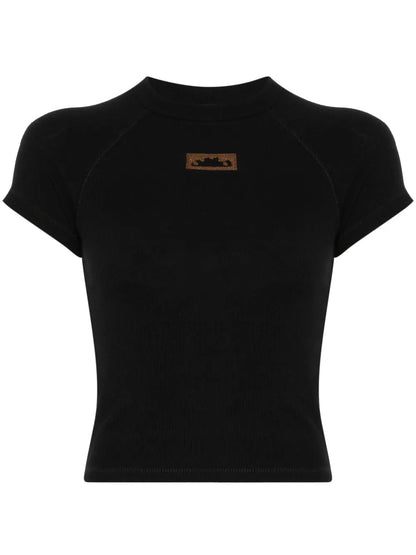 Ribbed Deconstructed T-Shirt