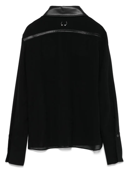 Piercing-Detail Shirt