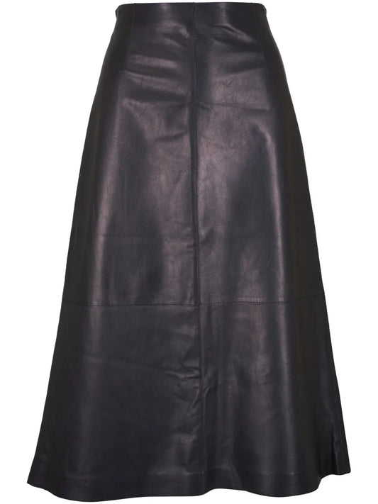 High-Rise Midi Skirt