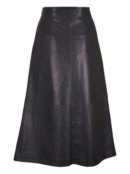 High-Rise Midi Skirt